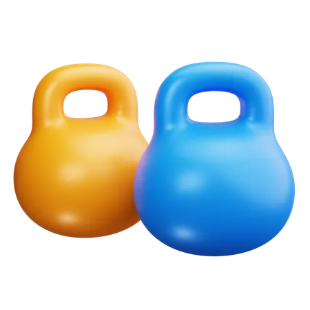 Kettlebell  3D Icon