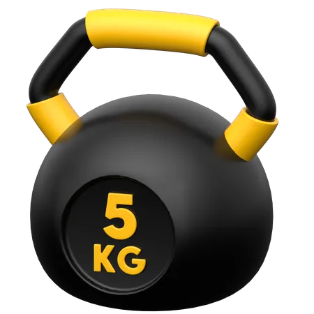 Kettlebell  3D Icon