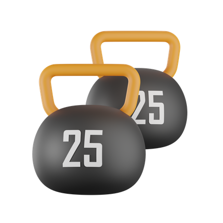 Kettlebell  3D Icon