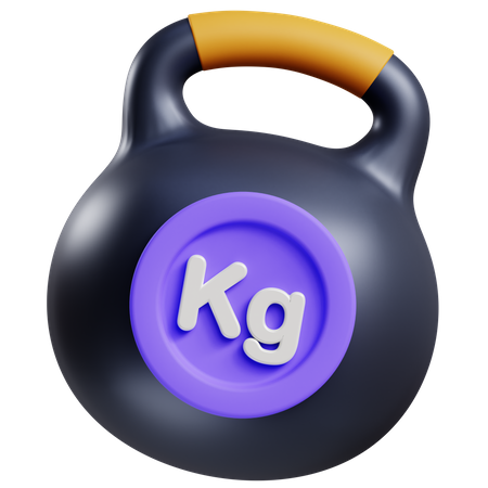 Kettlebell  3D Icon