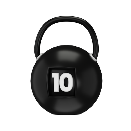 Kettlebell  3D Icon