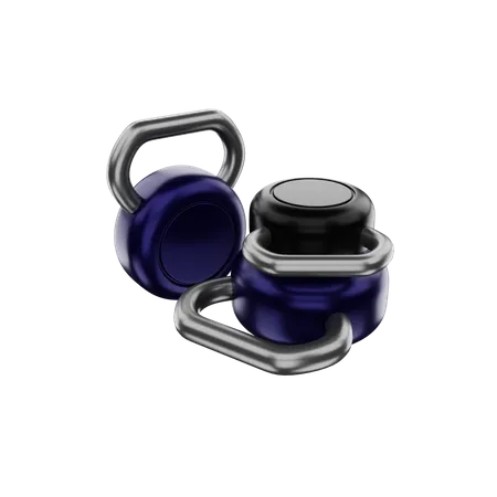 Kettlebell  3D Illustration