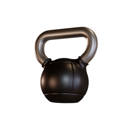 Kettlebell  3D Illustration