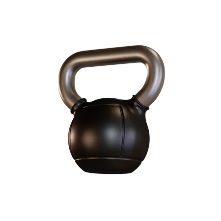 Kettlebell  3D Illustration