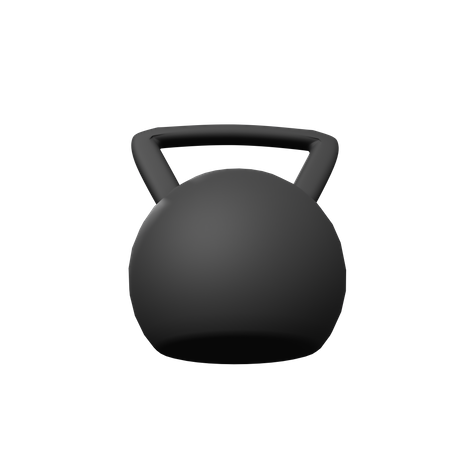 Kettlebell  3D Illustration