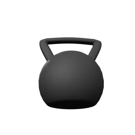 Kettlebell  3D Illustration