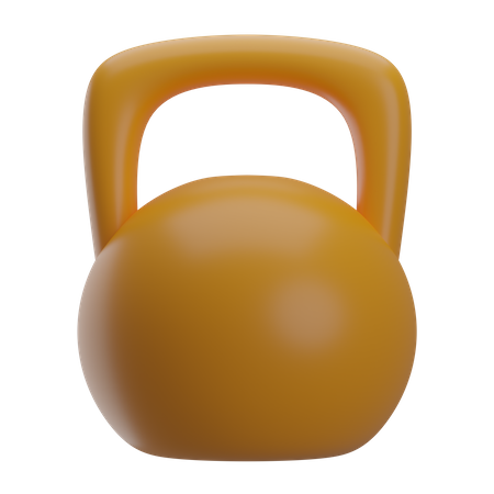 Kettlebell  3D Illustration