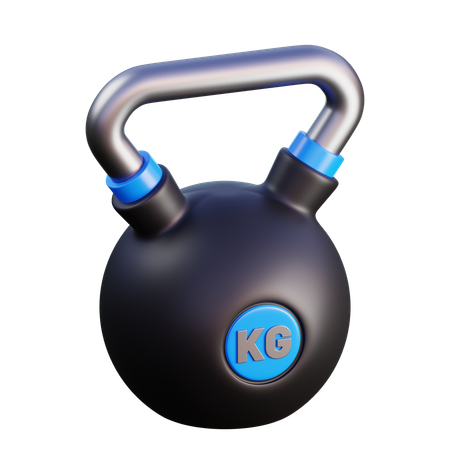 Kettlebell haltere  3D Icon