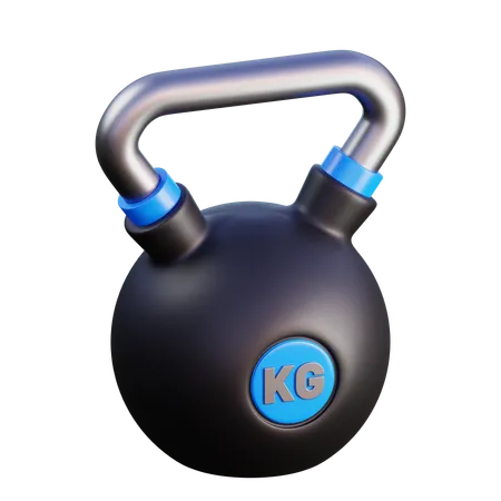 Kettlebell haltere  3D Icon