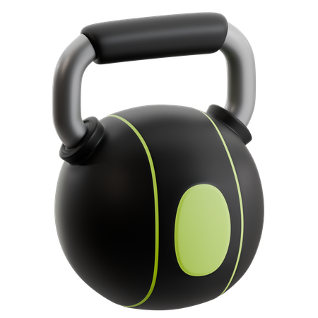 Kettlebell intelligente avec affichage numérique  3D Icon