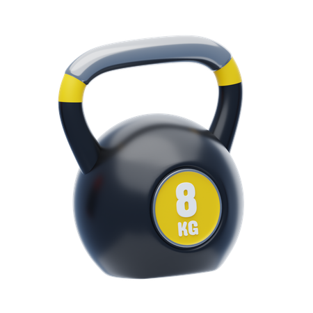 Kettlebells  3D Icon