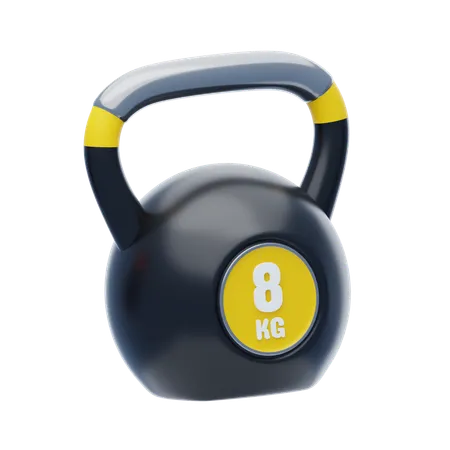 Kettlebells  3D Icon