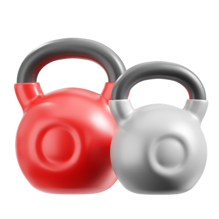 Kettlebells  3D Icon