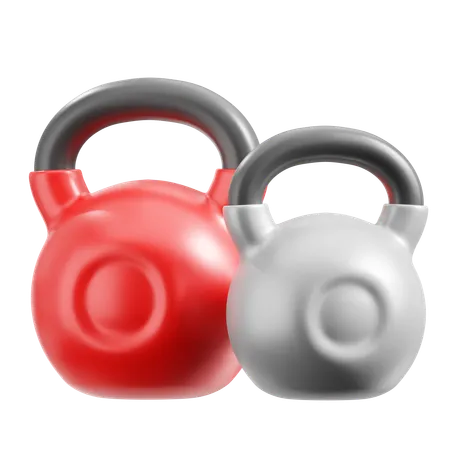 Kettlebells  3D Icon