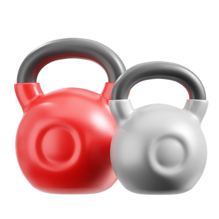 Kettlebells  3D Icon