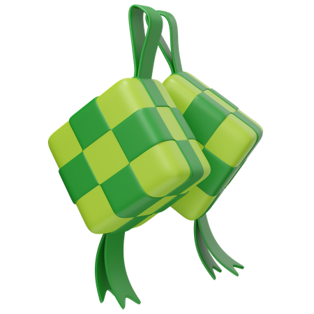 Ketupat  3D Icon