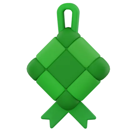Ketupat  3D Icon