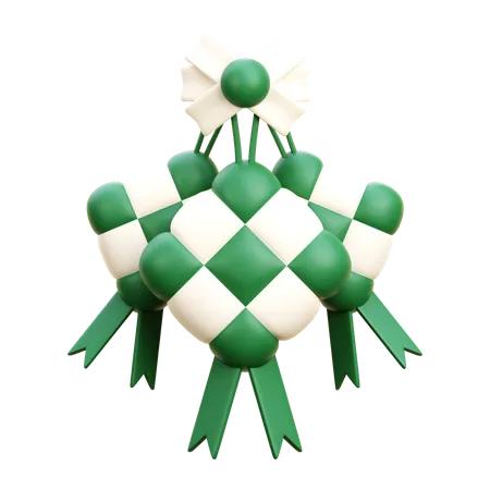 Ketupat  3D Icon