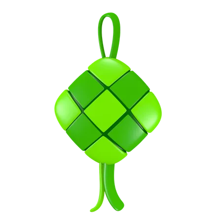 Ketupat  3D Icon