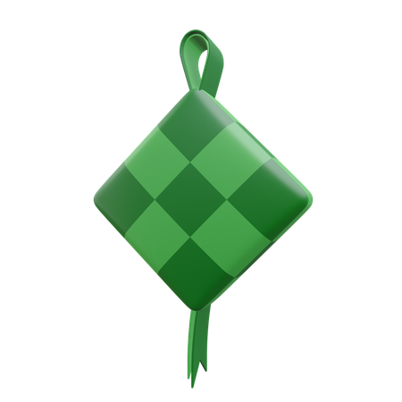 Ketupat  3D Icon