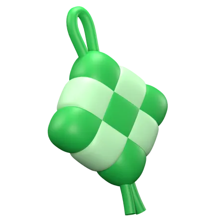 Ketupat  3D Icon