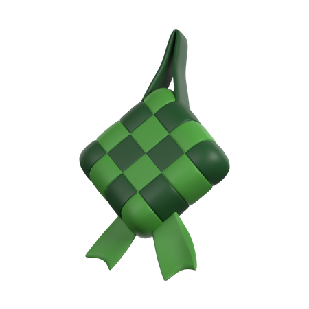 Ketupat  3D Icon