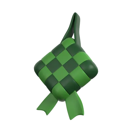 Ketupat  3D Icon