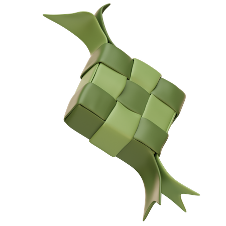 Ketupat  3D Icon