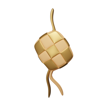 Ketupat  3D Icon