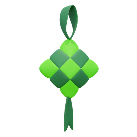 Ketupat  3D Icon