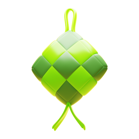 KETUPAT  3D Icon