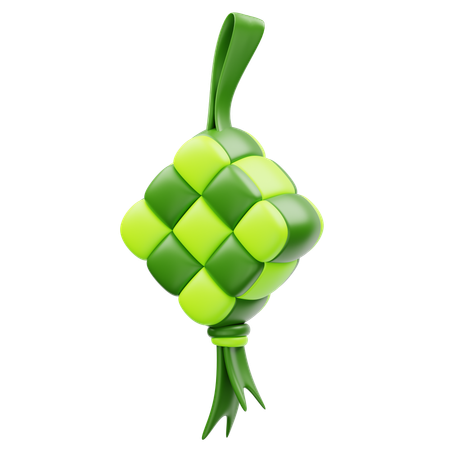 Ketupat  3D Icon