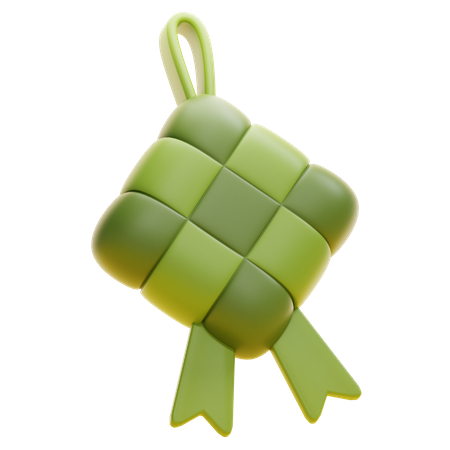 KETUPAT  3D Icon