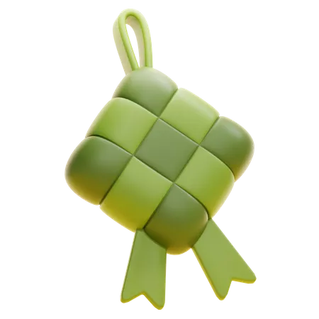 KETUPAT  3D Icon