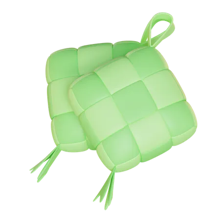 Ketupat  3D Icon