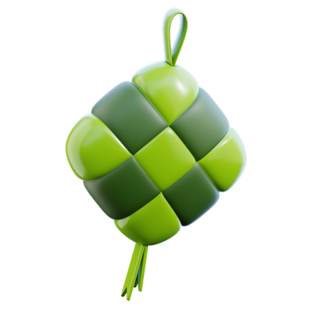 Ketupat  3D Icon