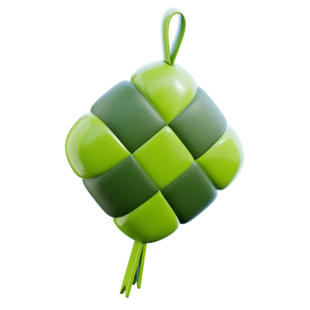 Ketupat  3D Icon