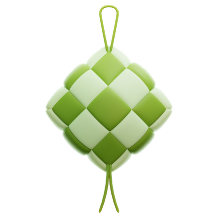Ketupat  3D Icon