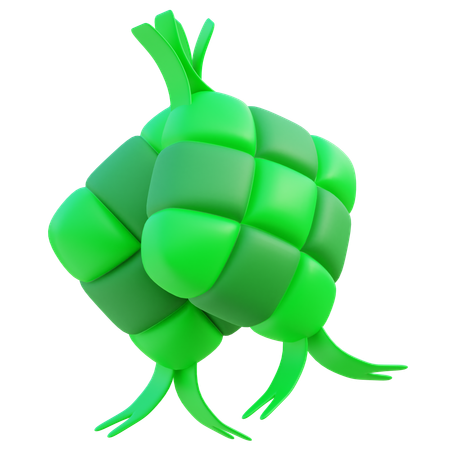 Ketupat  3D Icon