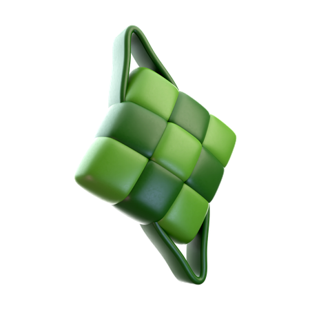 Ketupat  3D Icon