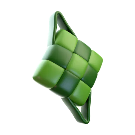 Ketupat  3D Icon