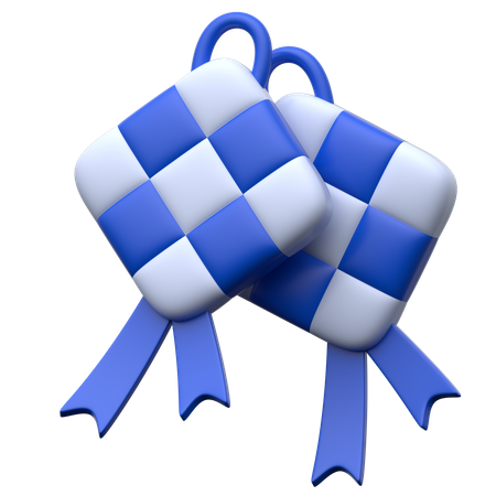 Ketupat  3D Icon