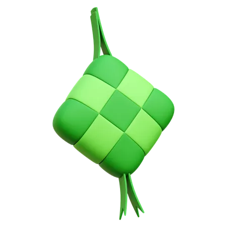 Ketupat  3D Icon