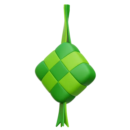 Ketupat  3D Icon