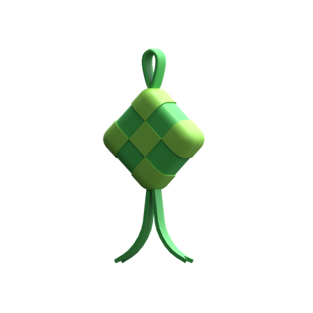 Ketupat  3D Icon