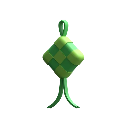 Ketupat  3D Icon