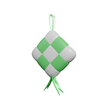 Ketupat  3D Icon