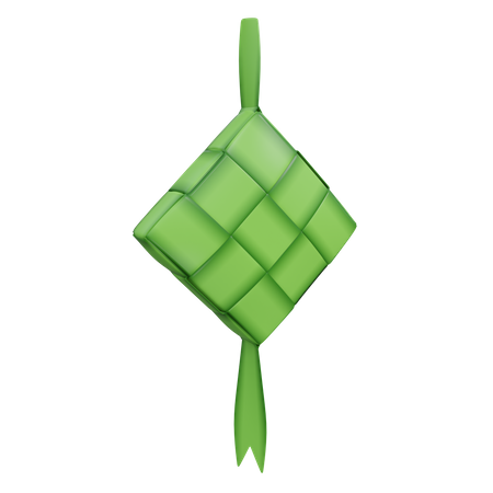 Ketupat  3D Icon