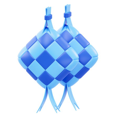 Ketupat  3D Icon