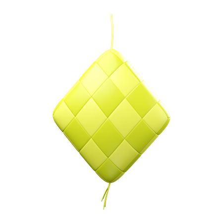 Ketupat  3D Icon